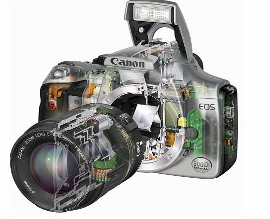 Canon EOS 300D Digital SLR Camera [6MP] - Body Only